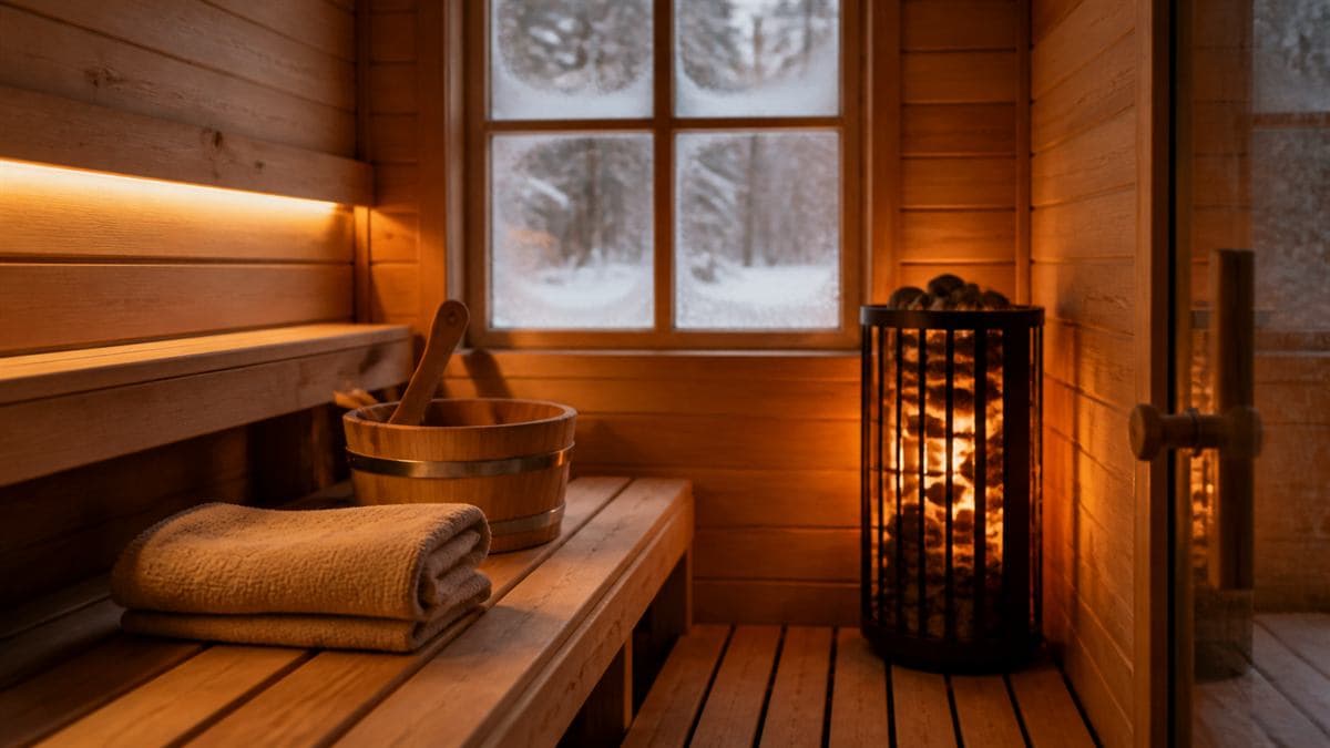 Getting Your Home Sauna Ready for Winter: A Practical Prep Checklist